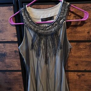 Sleeveless dress shirt The Limited